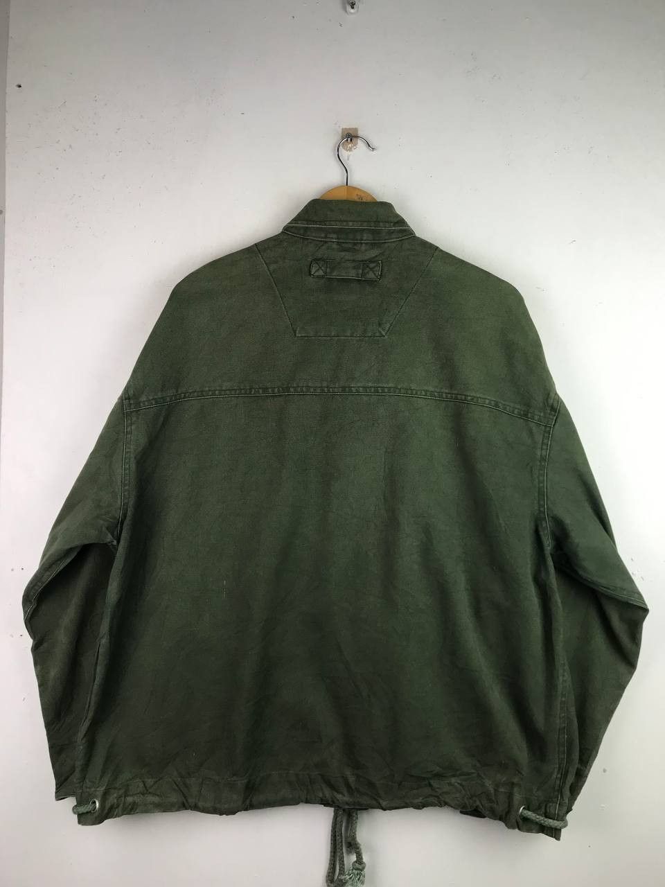 Abercrombie & Fitch Vintage Half Zipper Anorak Abercrombie jacket Inspired Army Size US M / EU 48-50 / 2 - 2 Thumbnail