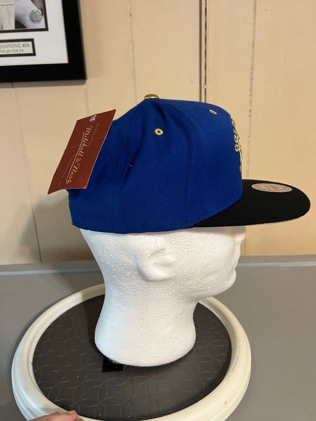 Mitchell & Ness Men's Mitchell & Ness Golden State Warriors Snapback Size ONE SIZE - 2 Thumbnail