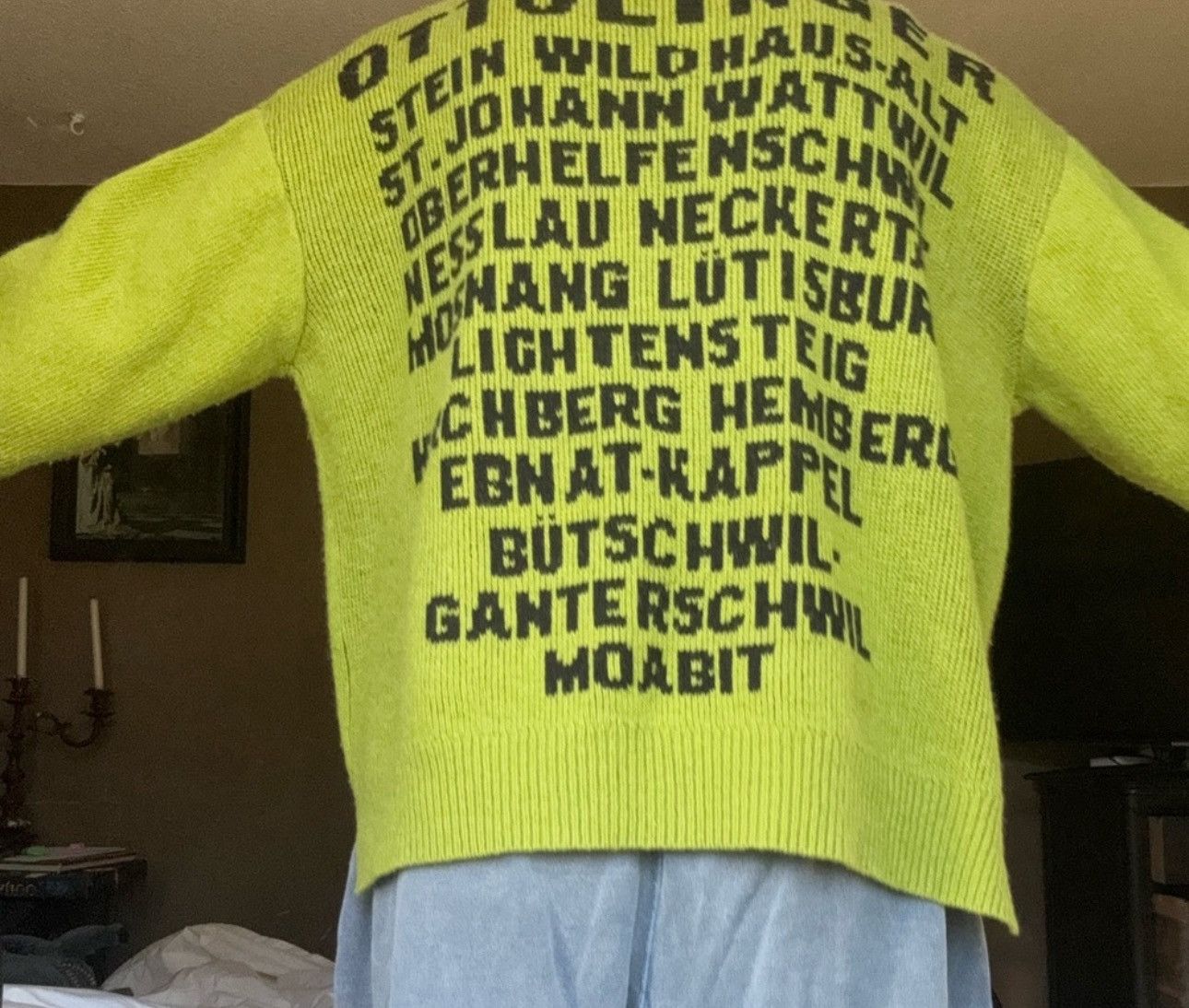 Ottolinger Ottolinger Green Moabit Wool Sweater Size Large Size L / US 10 / IT 46 - 4 Thumbnail