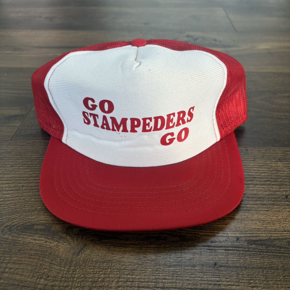 NFL × Vintage Vintage Calgary Stampeders trucker Size ONE SIZE - 1 Thumbnail