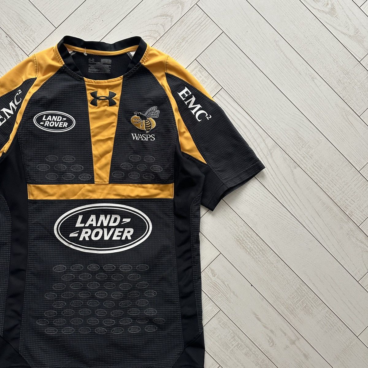 Under Armour London Wasps UK England rugby jersey 15/16 y2k hype rare og Size US M / EU 48-50 / 2 - 3 Thumbnail