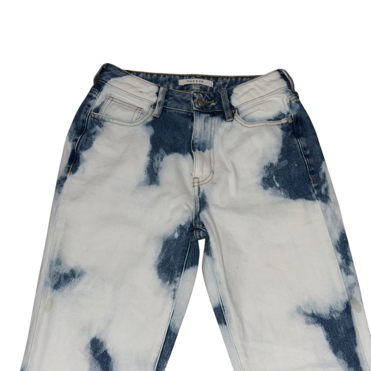 Pacsun Pacsun Acid Bleach Wash Mom Jeans Size 24" / US 00 / IT 34 - 7 Thumbnail