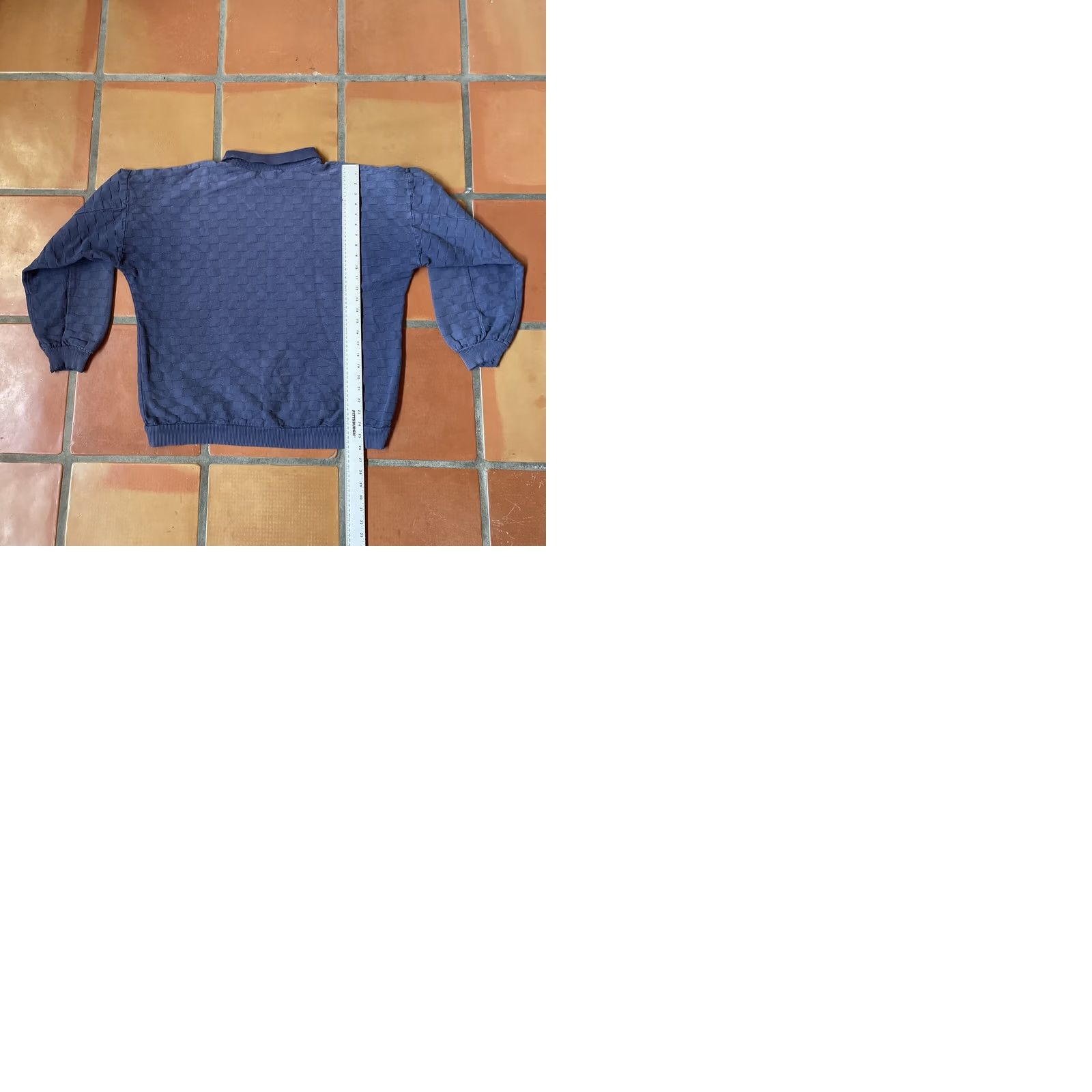 Vintage VINTAGE Crazy Shirts Polo Shirt Mens M Blue Long Sleeve Collared Cotton Knit Logo 90s California Hipster Size US M / EU 48-50 / 2 - 12 Thumbnail