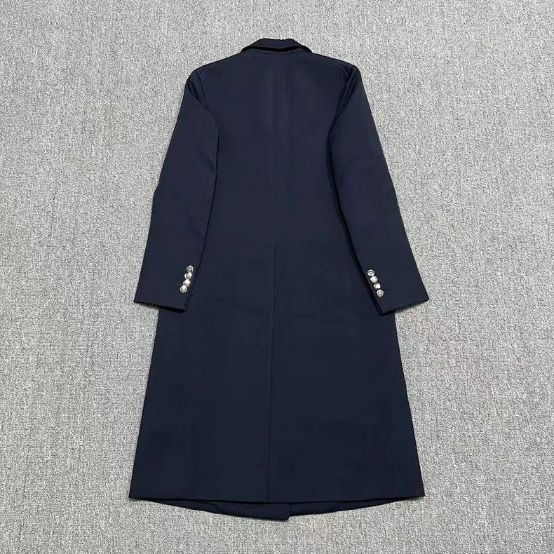 Prada Prada Double-breasted navy blue coat Size XS / US 0-2 / IT 36-38 - 2 Thumbnail