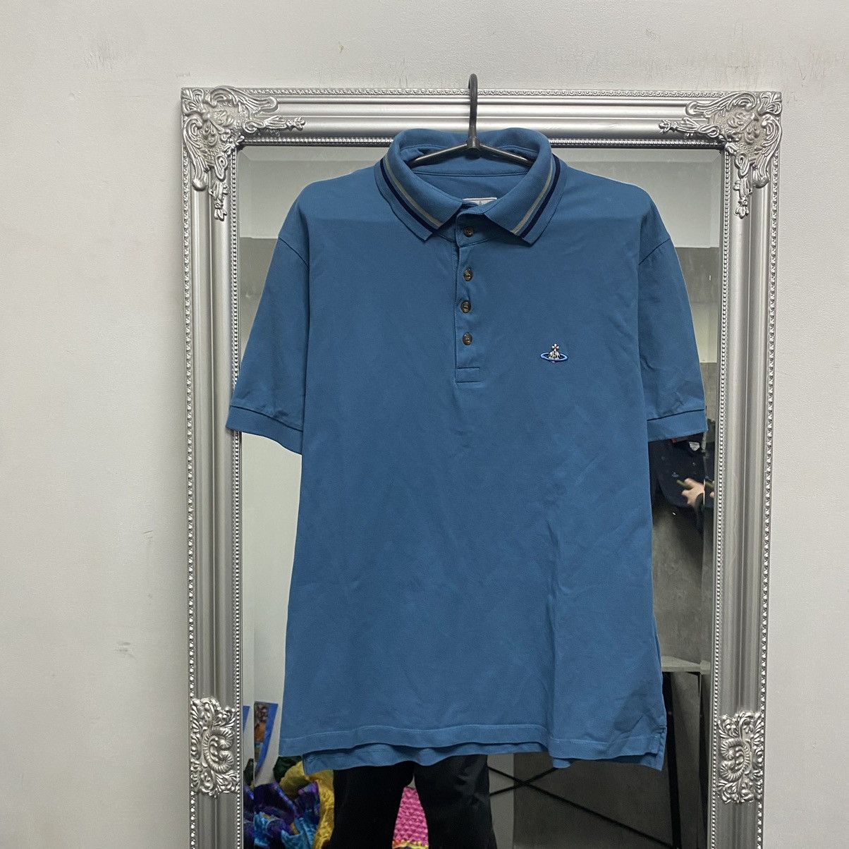 Vivienne Westwood Vintage Vivienne Westwood polo shirt Size US L / EU 52-54 / 3 - 1 Thumbnail
