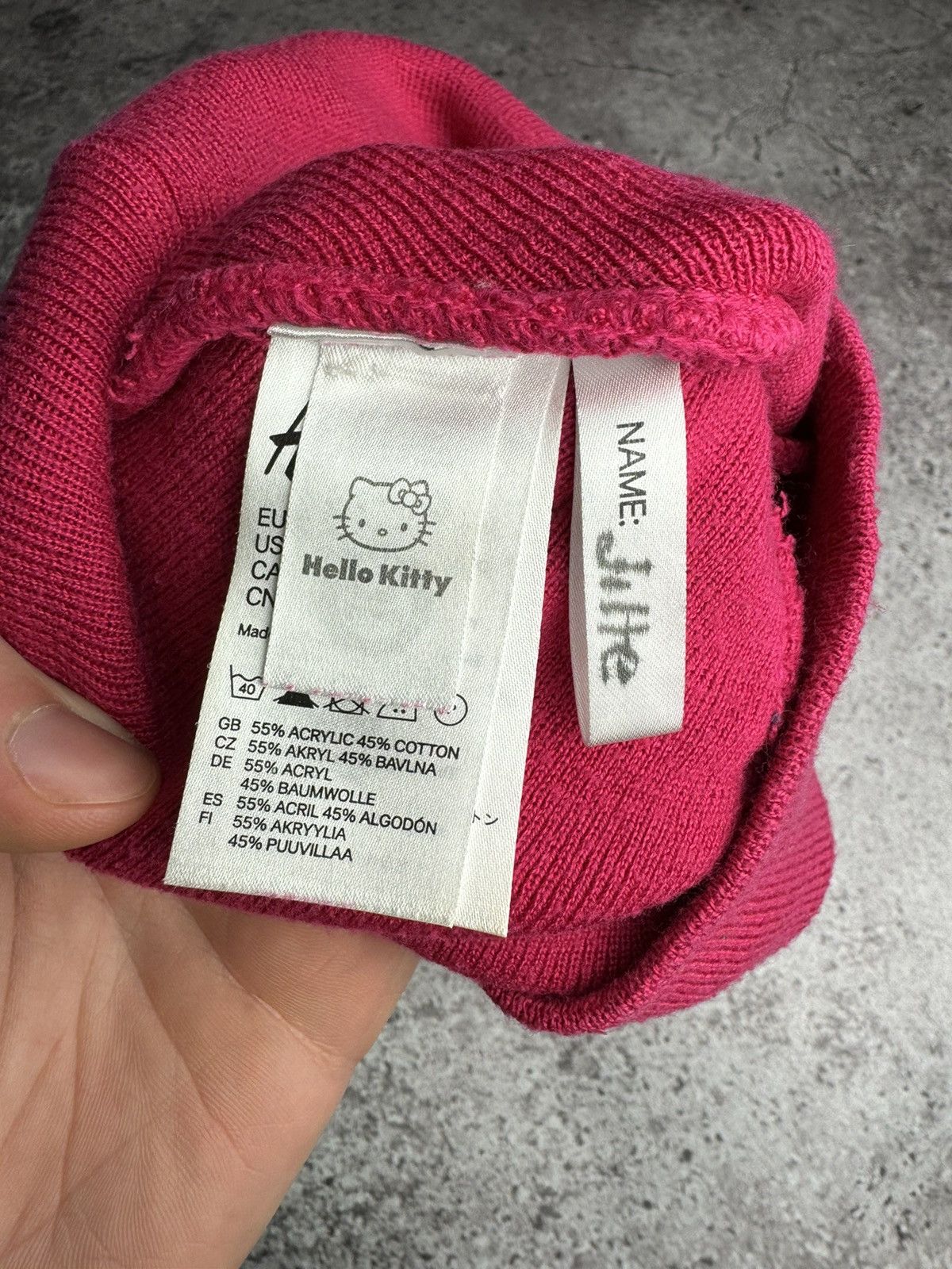 Vintage Hello Kitty Hat Streetwear Y2K Size ONE SIZE - 3 Thumbnail