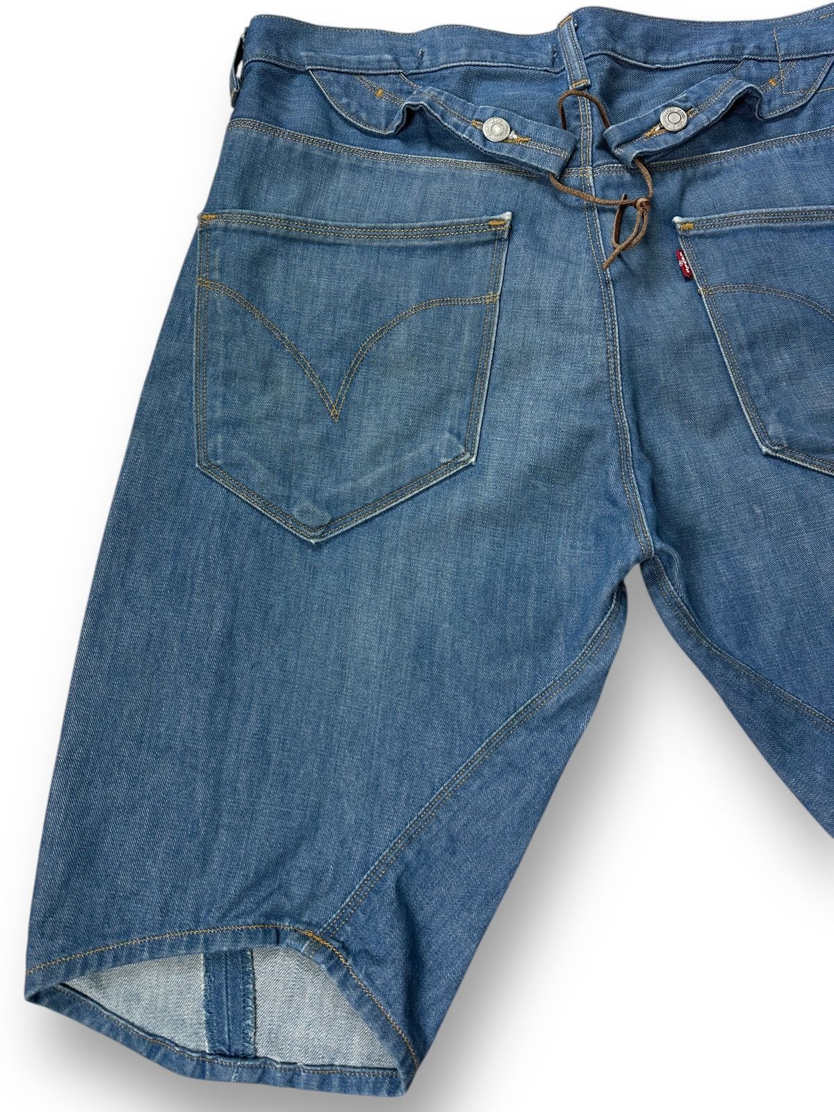 Levi's Vintage Levi's Engineered Twisted Denim Shorts Men’s Size M Size US 32 / EU 48 - 3 Thumbnail