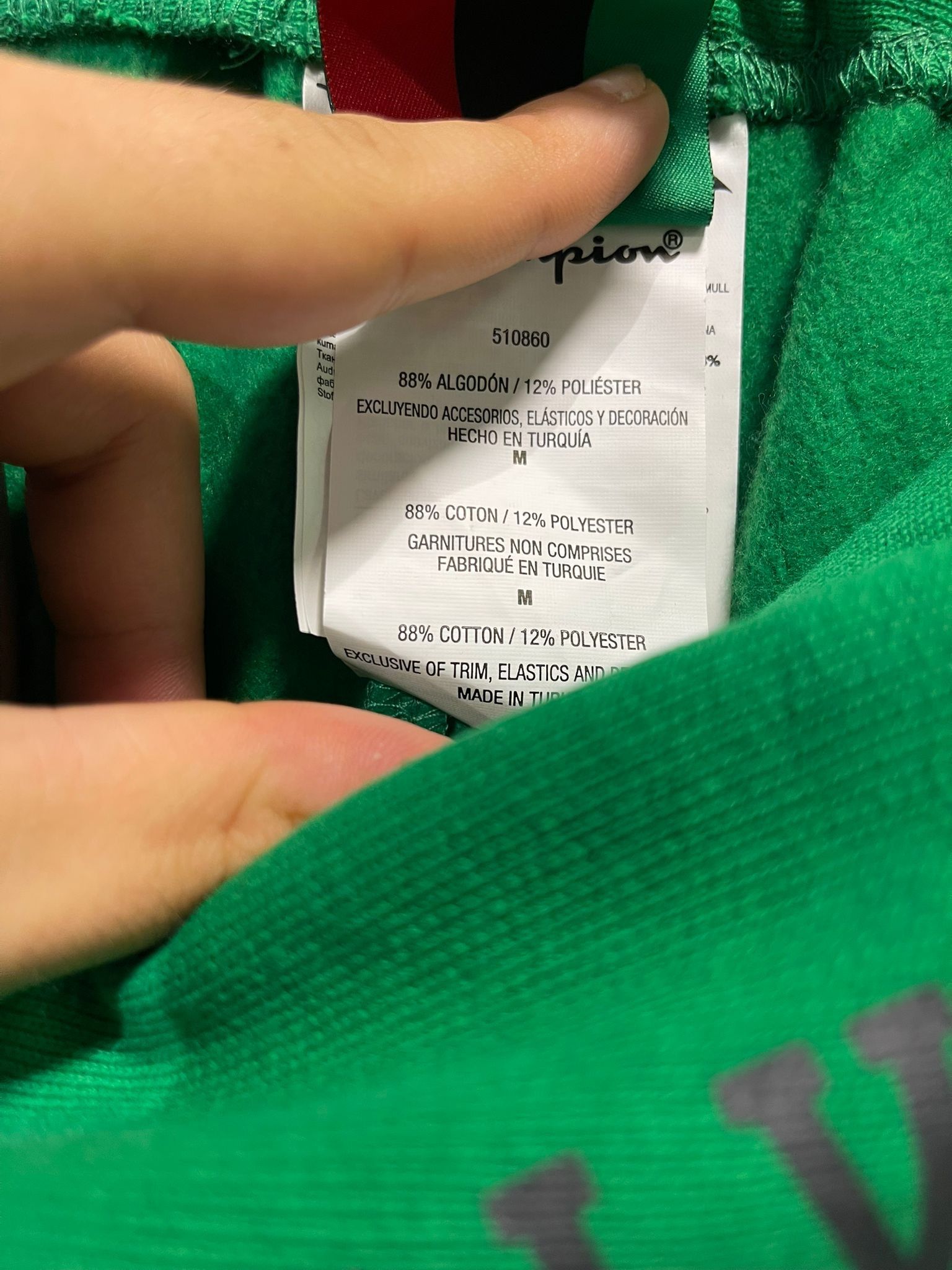 Champion × DENIM TEARS Denim Tears x Champion Revelations Sweatpants Green Size US 32 / EU 48 - 6 Thumbnail