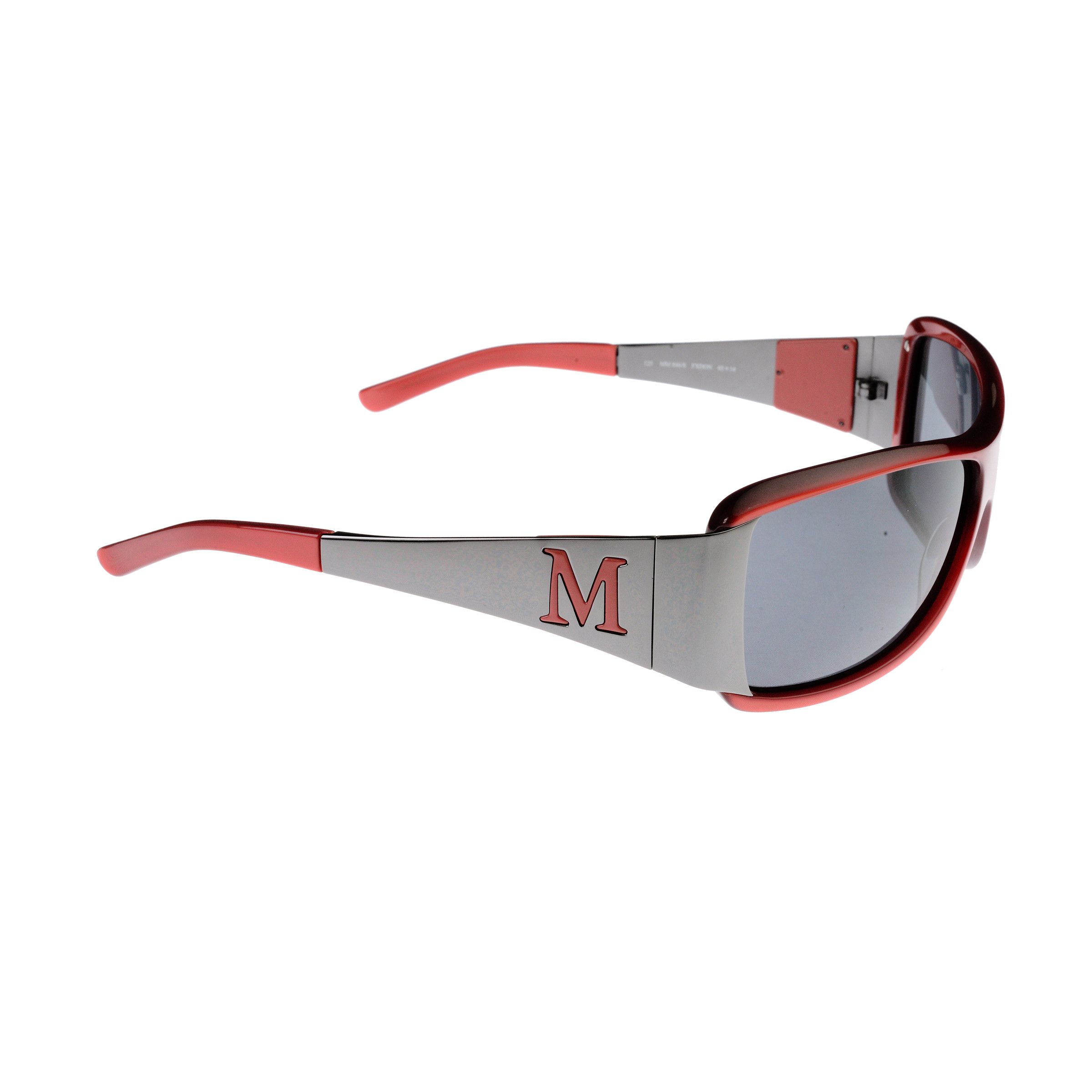 Max Mara Max Mara '00s Plastic and Metal Burgundy Sunglasses Size ONE SIZE - 3 Thumbnail