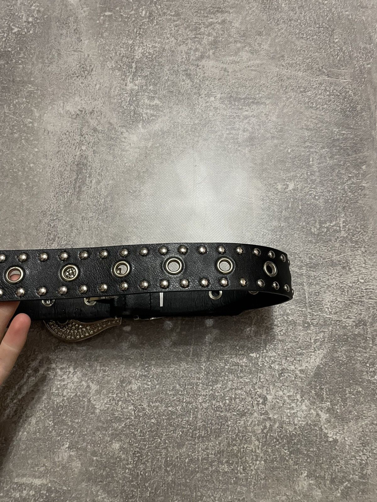 Other Vintage BB Simon Style Studded Y2K Belt Size ONE SIZE - 9 Thumbnail