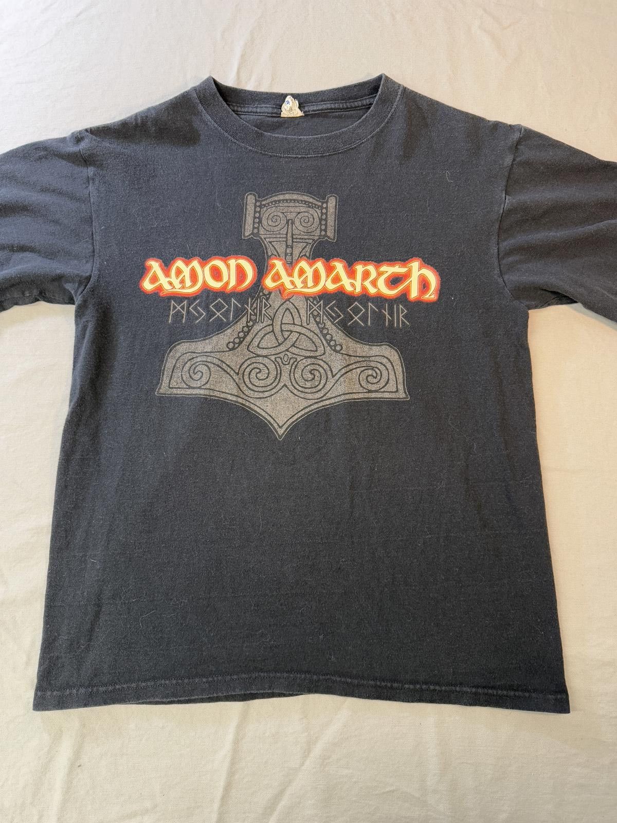 Anvil Amon Amarth Tour T-shirt 2007 Dates on Back Tee - M Size US M / EU 48-50 / 2 - 1 Thumbnail