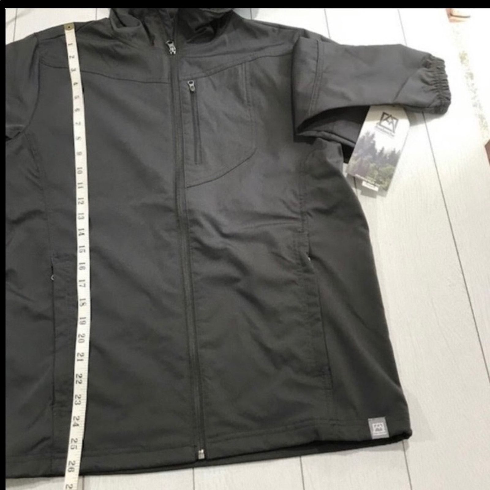 Avalanche Avalanche Gray Hooded Windbreaker Jacket Medium NWT Size US M / EU 48-50 / 2 - 3 Thumbnail