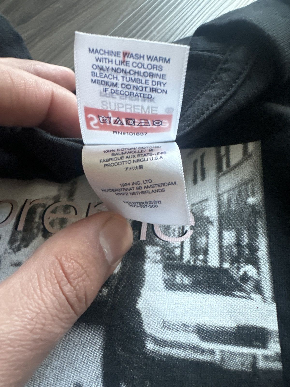 Supreme Supreme Crew 96 Men’s T-Shirt Size L - Brand New Size US L / EU 52-54 / 3 - 8 Thumbnail