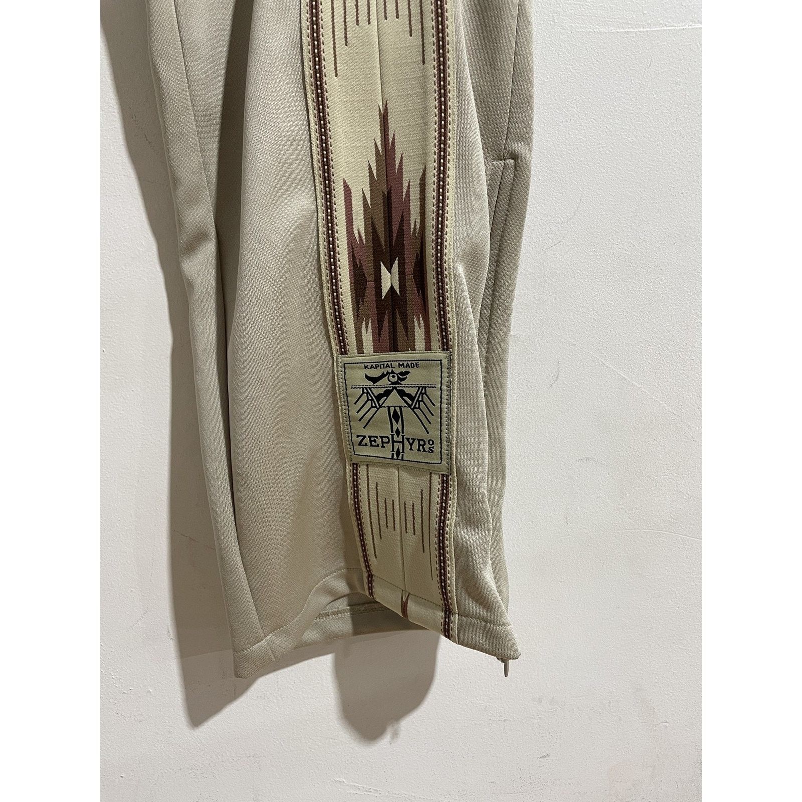 Kapital KAPITAL KOCHI & ZEPHYR SMOOTH JERSEY TRACK PANTS SIZE 4 Size US XL / EU 56 / 4 - 4 Thumbnail