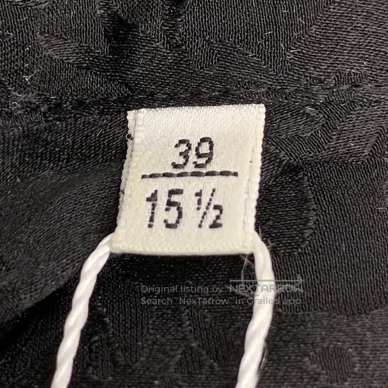 Saint Laurent Paris Saint Laurent Paris size 39 Black Floral Jacquard Silk Col Size US M / EU 48-50 / 2 - 6 Thumbnail