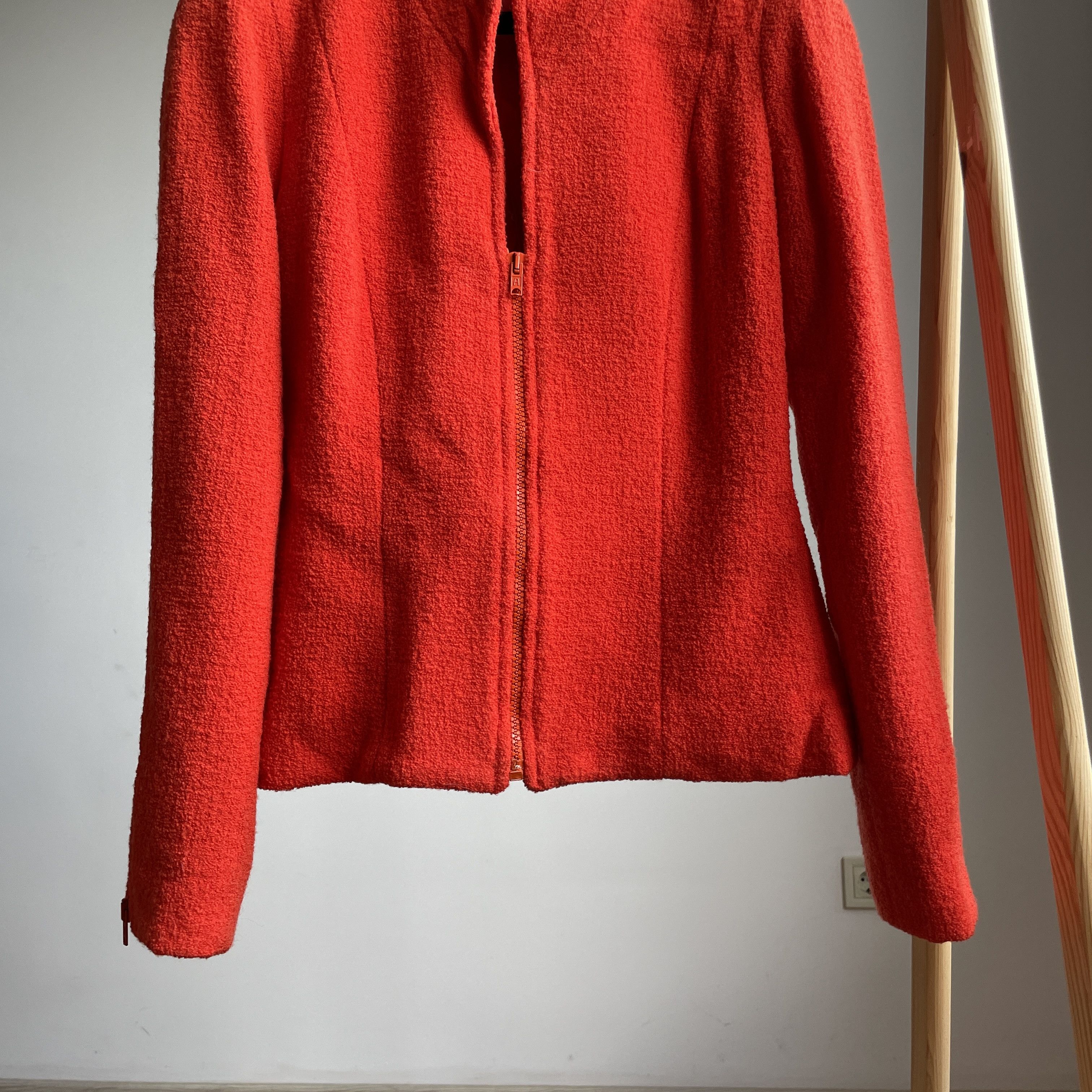 Other Amanda Wakeley Vintage 90's Womens Boucle Wool Jacket Size XS / US 0-2 / IT 36-38 - 4 Thumbnail