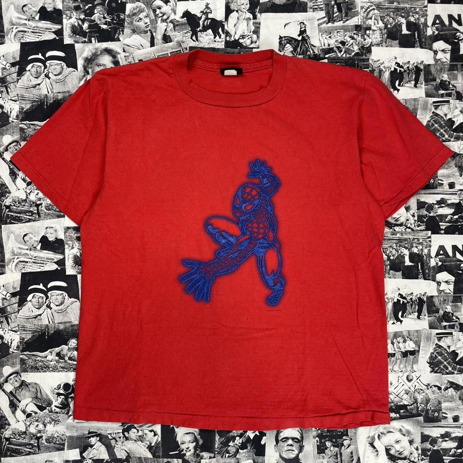 Vintage Y2K Spider-Man puff print