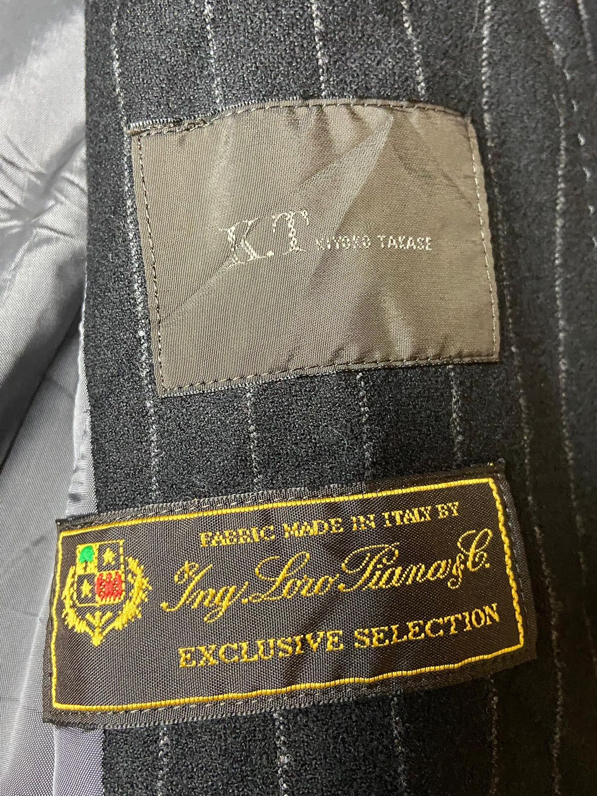 Designer × Japanese Brand × Vintage K.T Kiyoko Takase Stripes Light Coat (125) Size US XXS / EU 40 - 8 Thumbnail