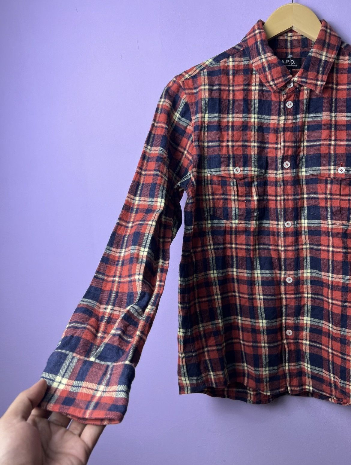 A.P.C. 🔥A.P.C Double Pockets Button Flannels Size US S / EU 44-46 / 1 - 9 Thumbnail