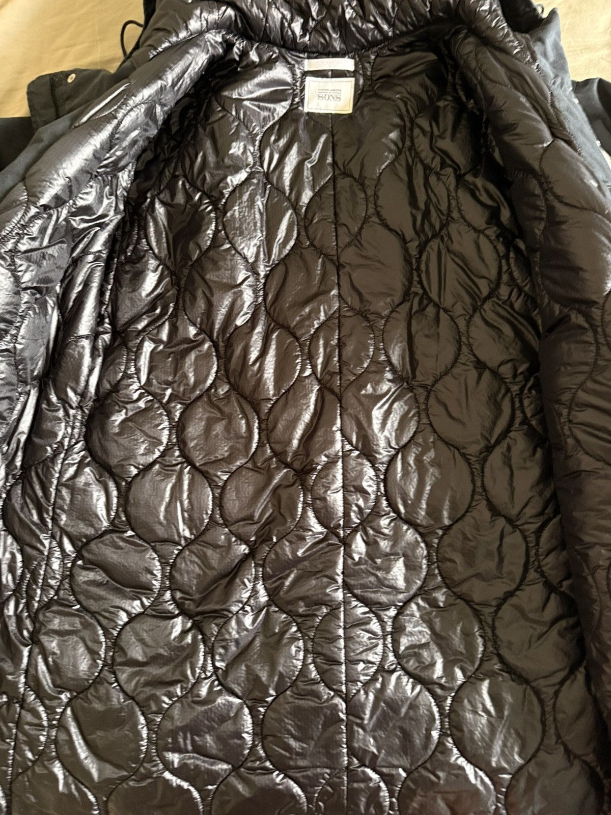 United Arrows Men’s 🇯🇵 United Arrows & Sons Thermolite Padded Military Coat Size US M / EU 48-50 / 2 - 7 Thumbnail