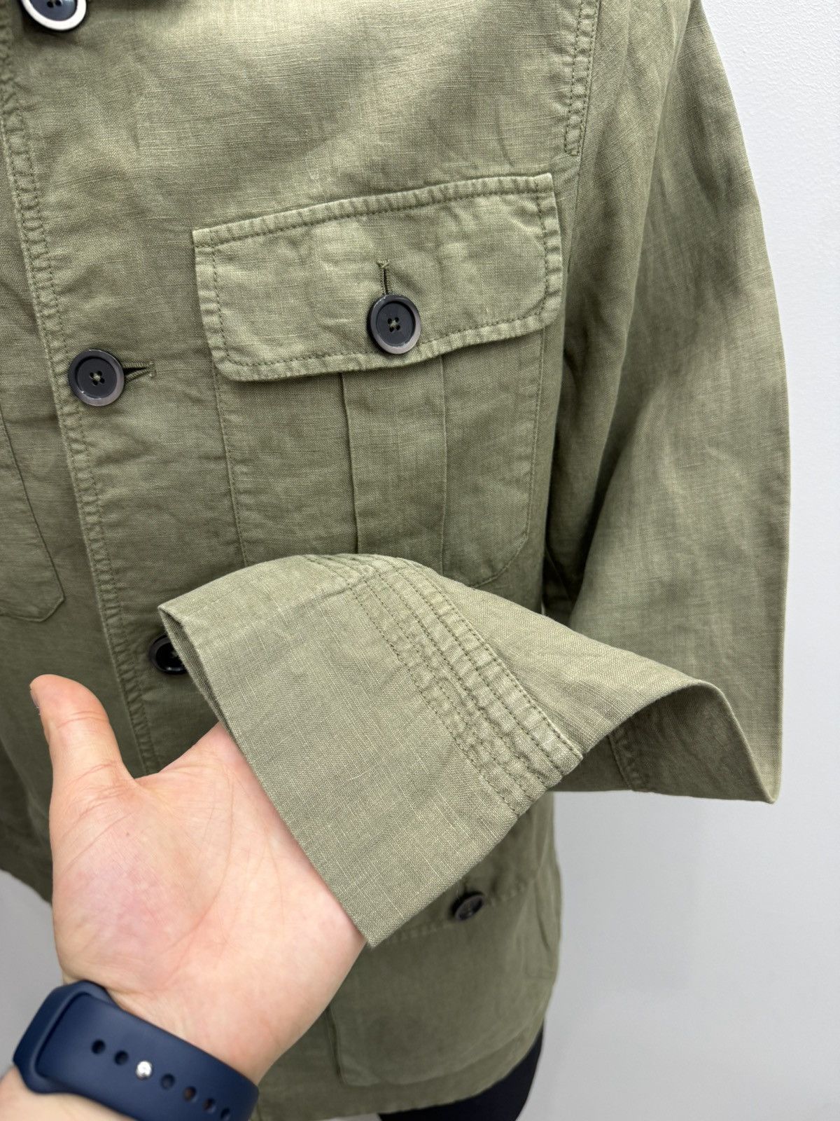 Etro Etro Linen Multopocket Field Jacket Size US S / EU 44-46 / 1 - 3 Thumbnail