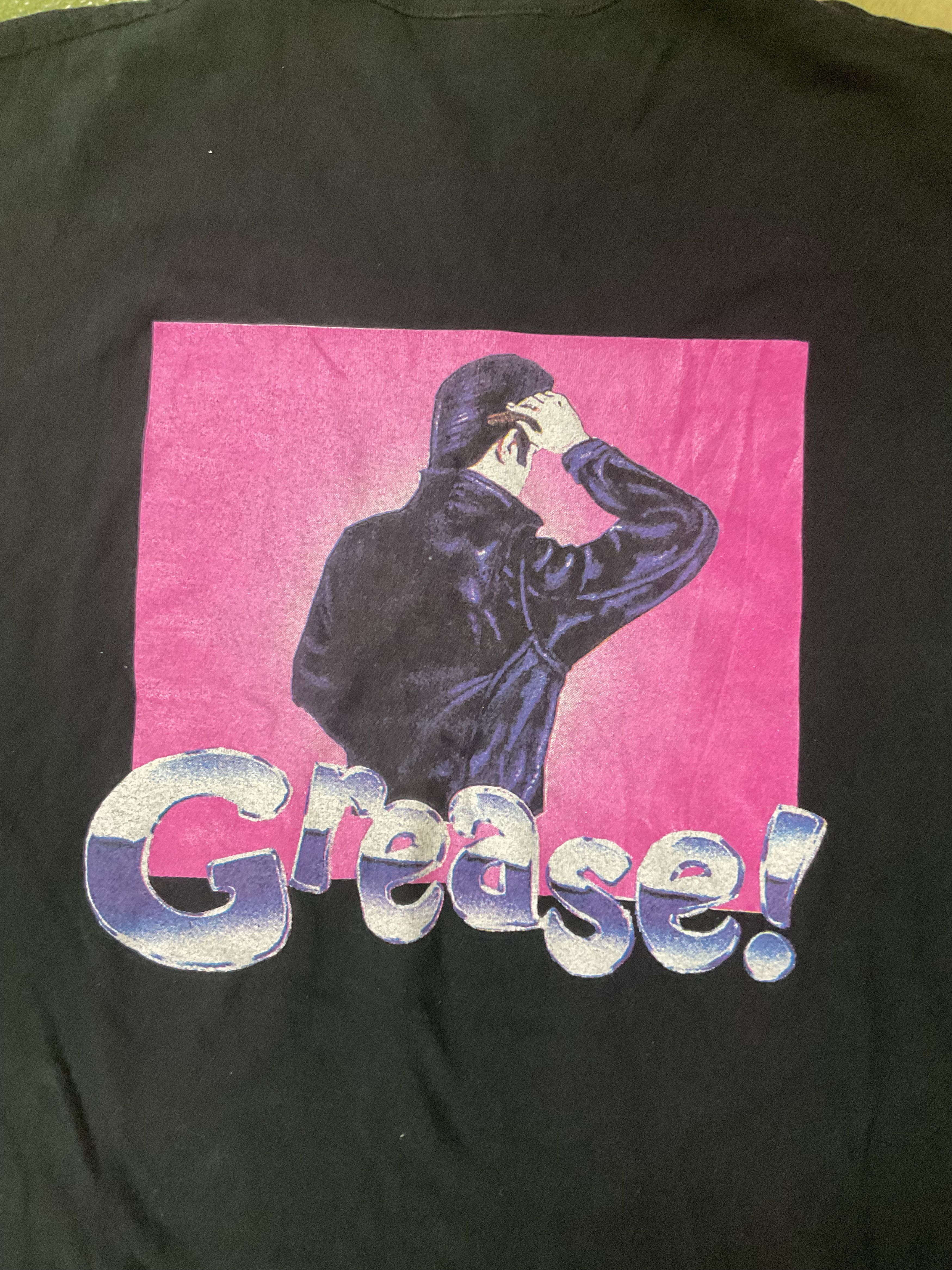 Vintage Vintage 90s Grease John Travolta T-Shirt Danny Zuko Movie Size US L / EU 52-54 / 3 - 1 Thumbnail