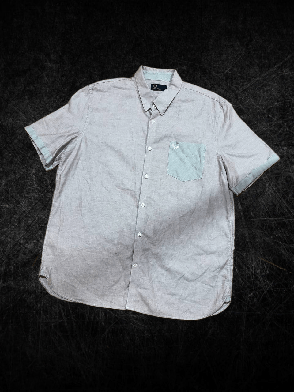 Fred Perry Shirt with short sleeves Logo Fred Perry Y2K Size US XL / EU 56 / 4 - 1 Thumbnail
