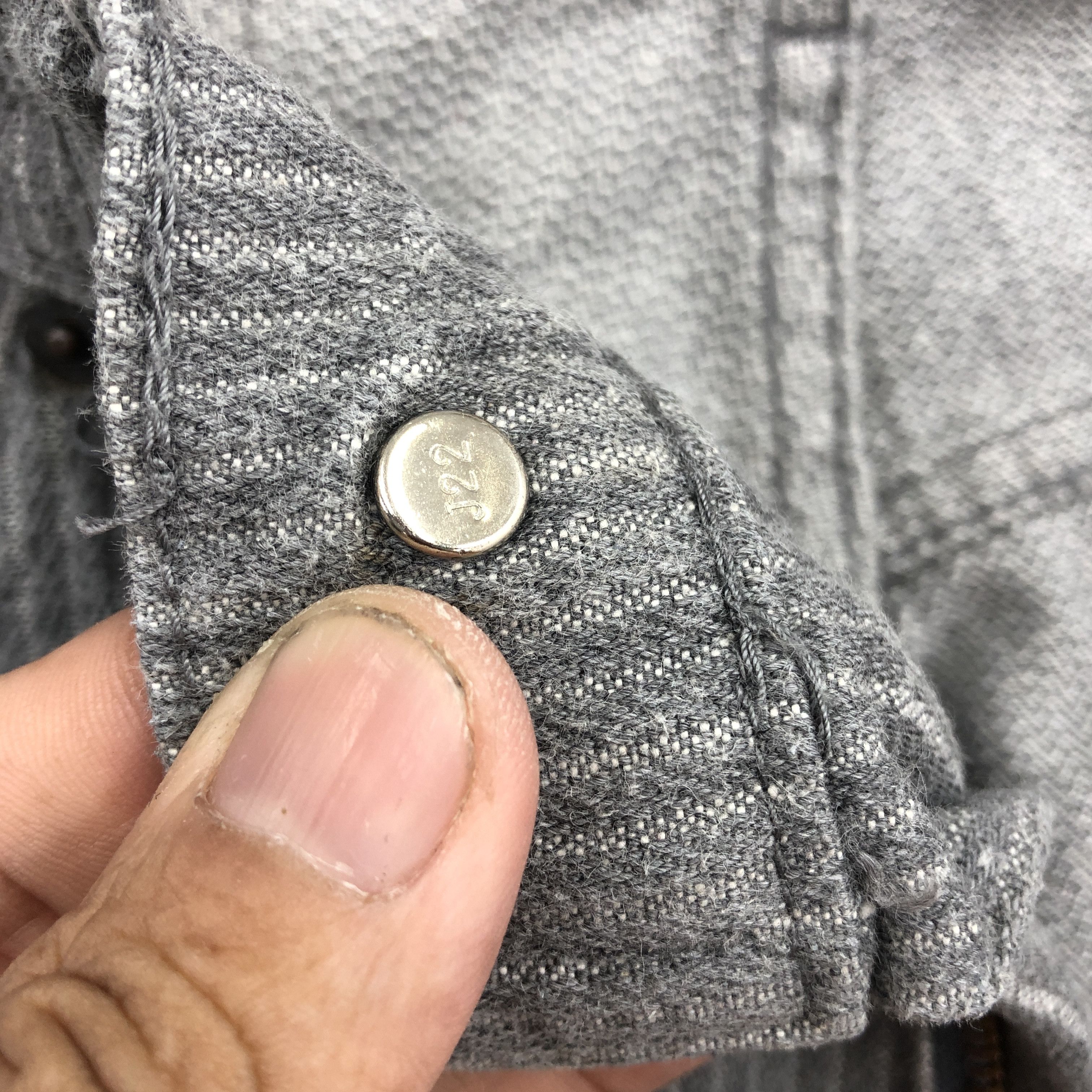 Levi's Vintage Levis 505 Jeans Y2K Levi's Hickory White Tabs Denim Size 26" / US 2 / IT 38 - 7 Thumbnail