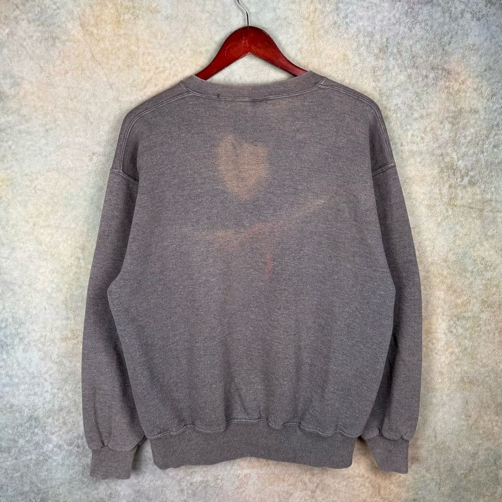 Russell Athletic × Vintage VTG 90s Russell Athletic Crewneck Sweatshirt L Gray USA Made Size US L / EU 52-54 / 3 - 3 Thumbnail