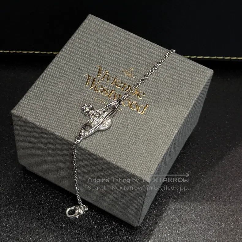 Vivienne Westwood Vivienne Westwood Glittering Saturn Bracelet Size ONE SIZE - 3 Thumbnail