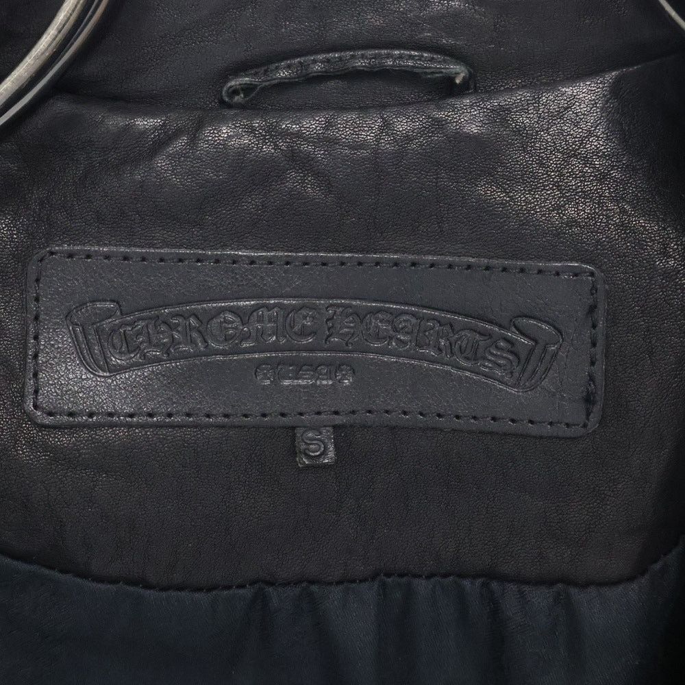 Chrome Hearts CHROME HEARTS JJ DEAN Dagger Zip Leather Jacket Size S / US 4 / IT 40 - 6 Thumbnail