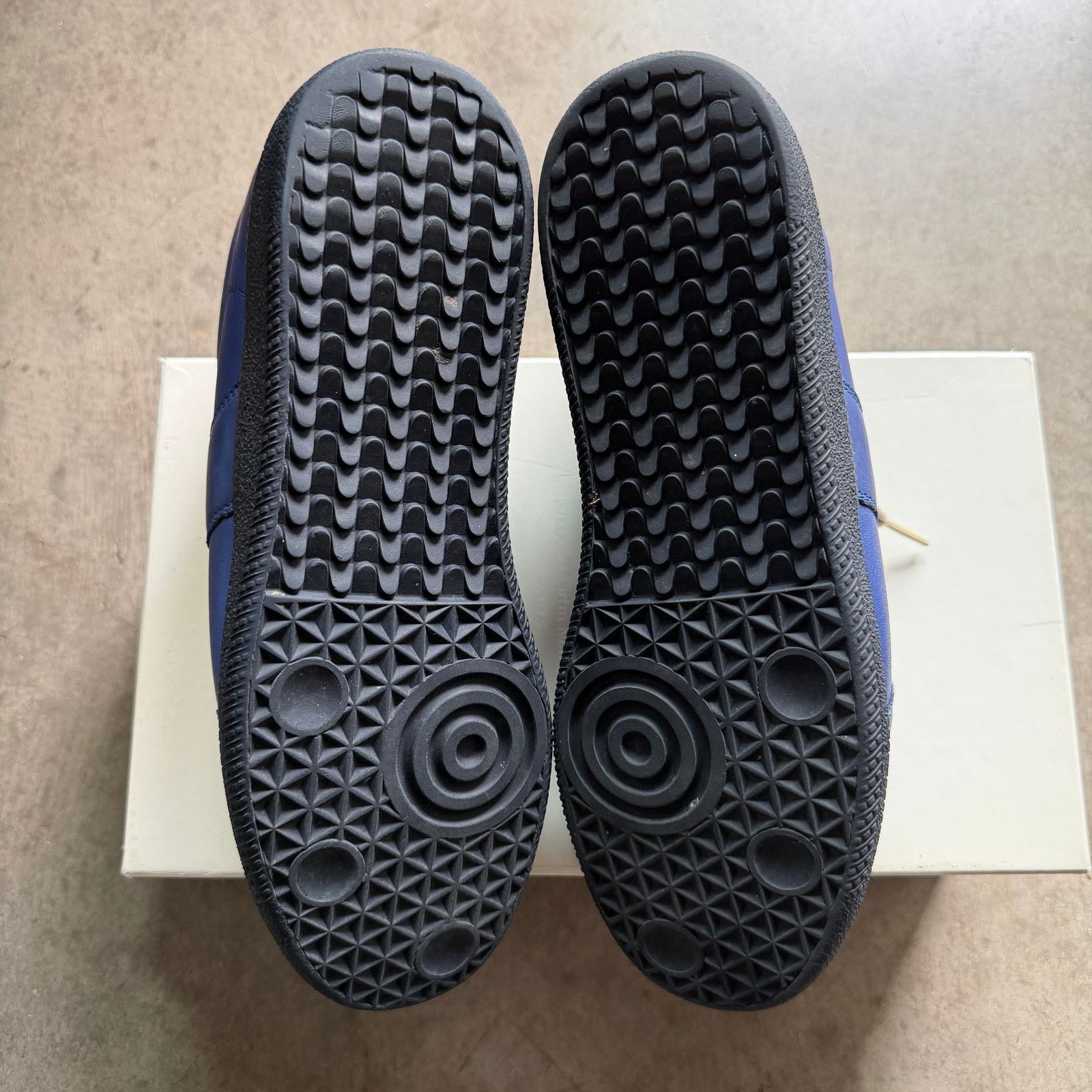 Maison Margiela Maison Margiela Gat Replica Blue Leather Black Sole Size US 8 / EU 41 - 8 Thumbnail