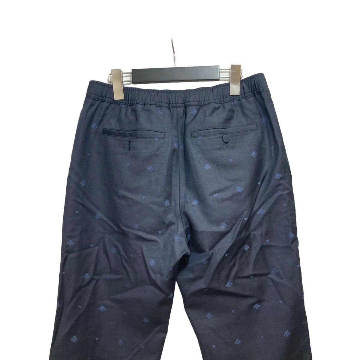 Gucci o1mt1gz0725 Jogging Pant Bee Heart in Urban Blue Size US 34 / EU 50 - 5 Thumbnail