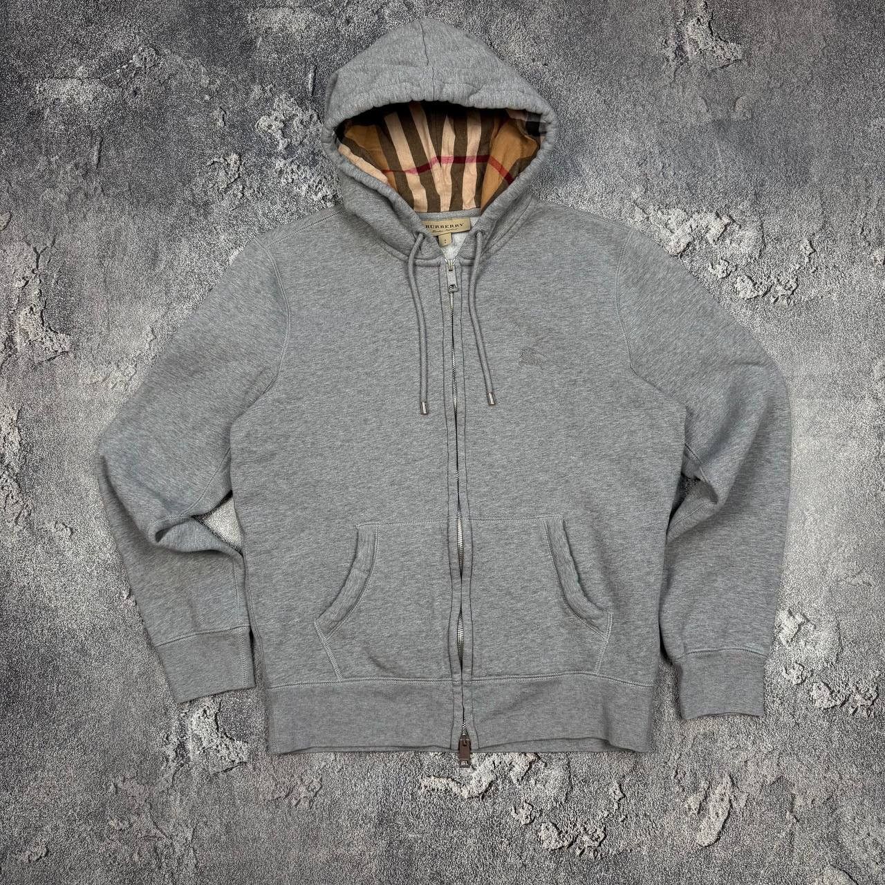 Burberry Burberry Grey zip hoodie Size US S / EU 44-46 / 1 - 1 Thumbnail