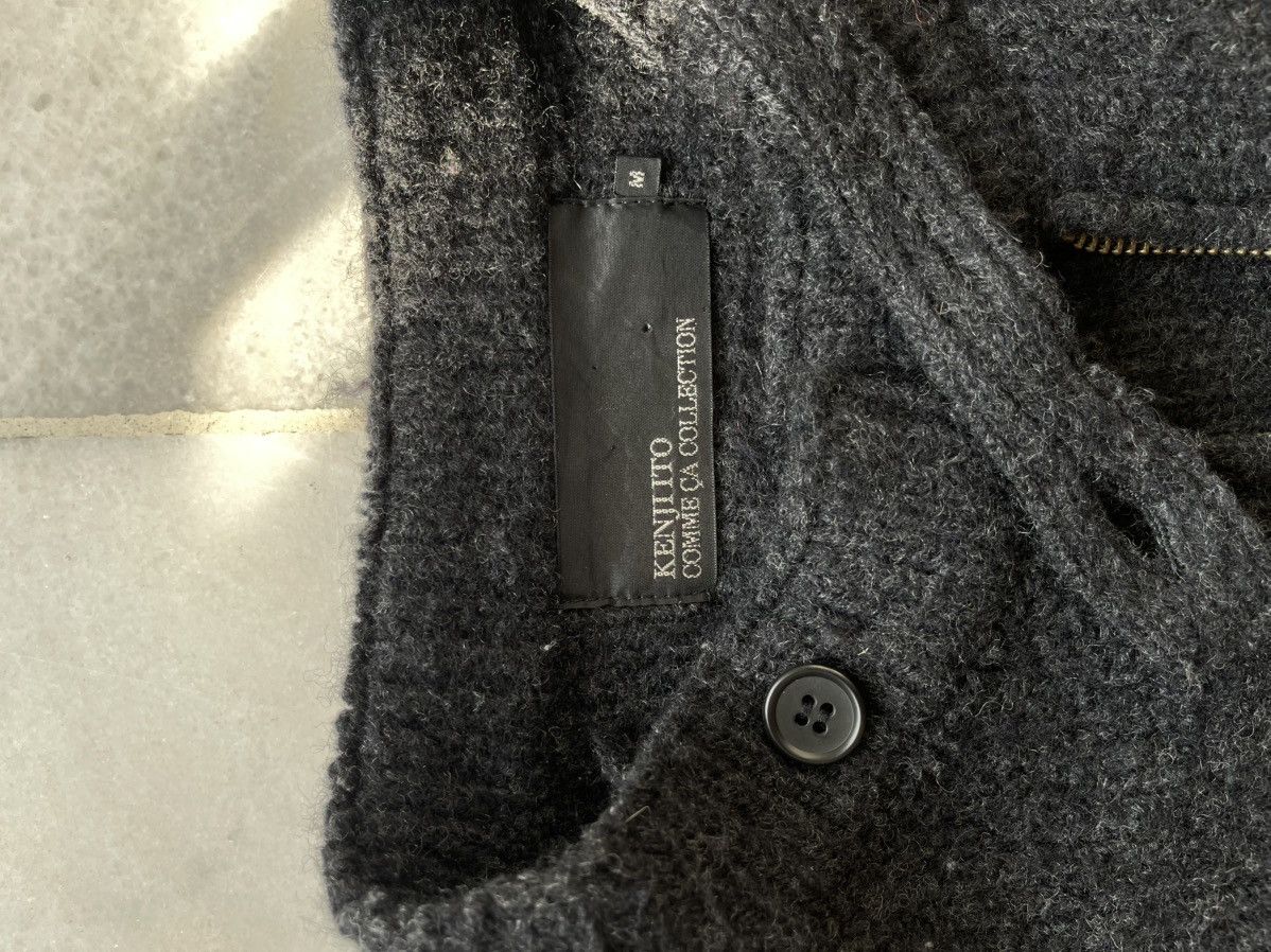 Comme Ca Ism × Comme des Garcons Homme × Japanese Brand 2000s Kenji Ito Comme Ca Collection Zip Jacket Size US M / EU 48-50 / 2 - 9 Thumbnail