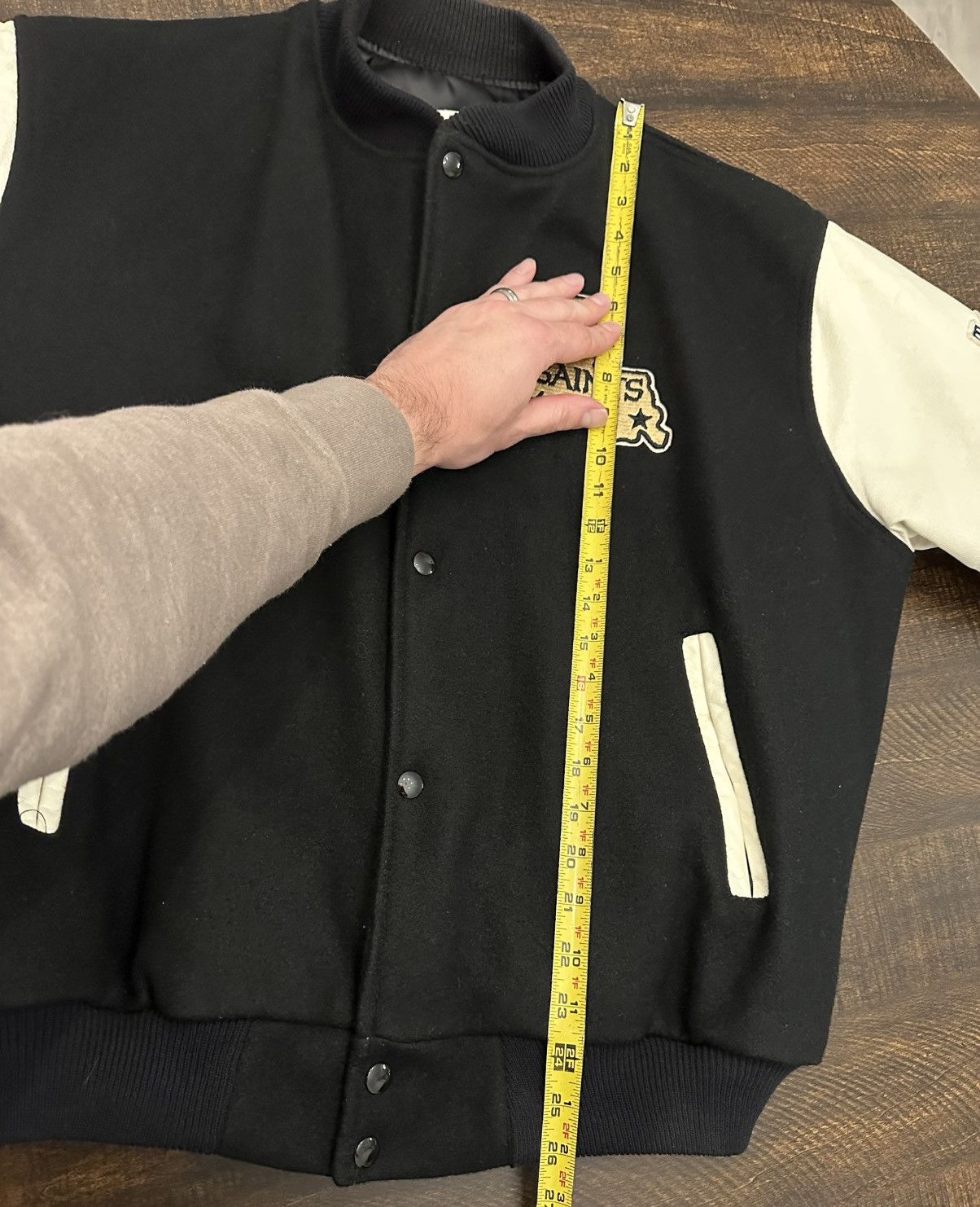 Chalk Line VTG Chalk Line New Orleans Saints NFL Varsity JacketSz XL Size US XL / EU 56 / 4 - 6 Thumbnail
