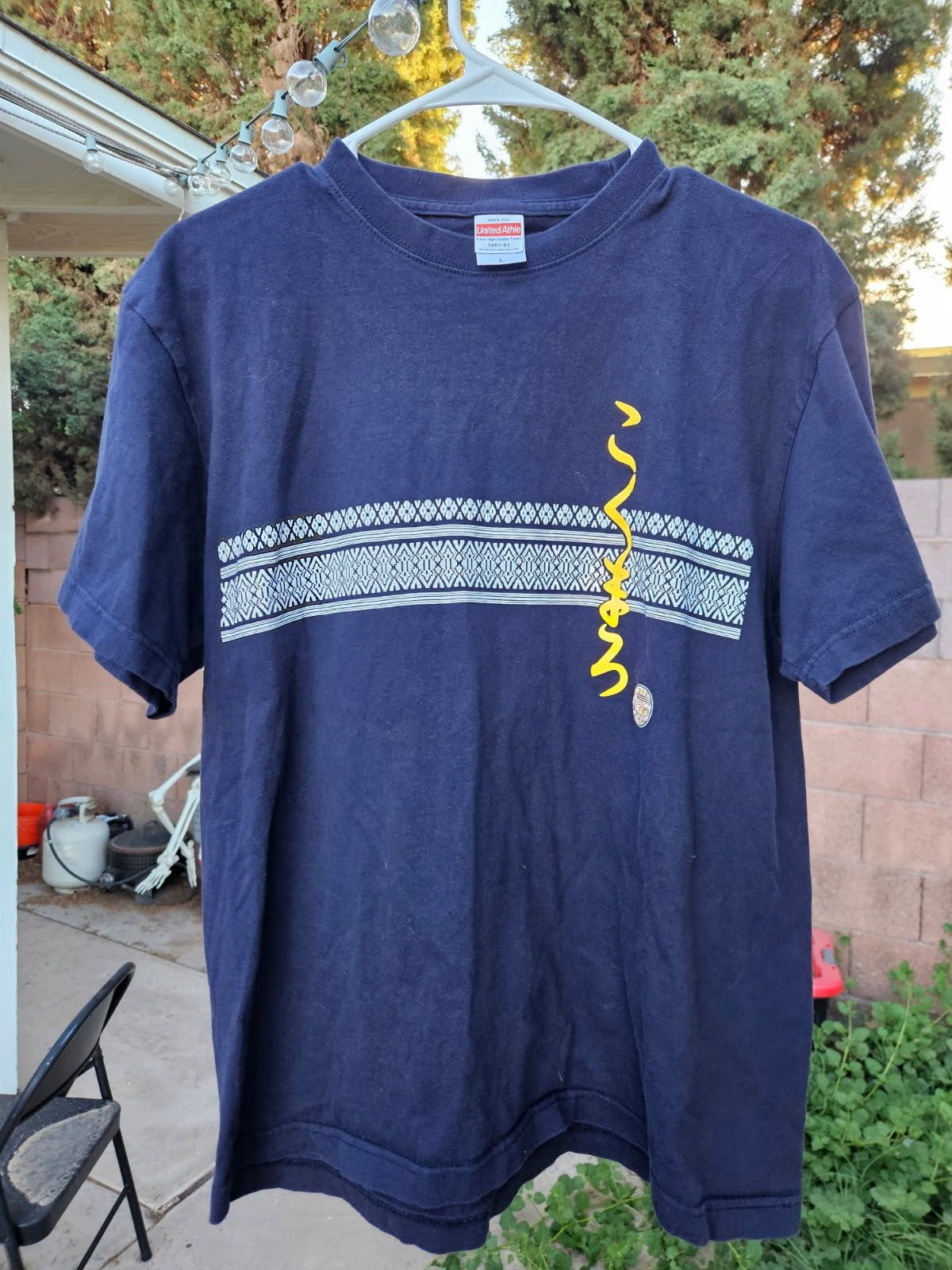 Other United Athle Vintage Asian Double Sided Tee Size US L / EU 52-54 / 3 - 1 Thumbnail