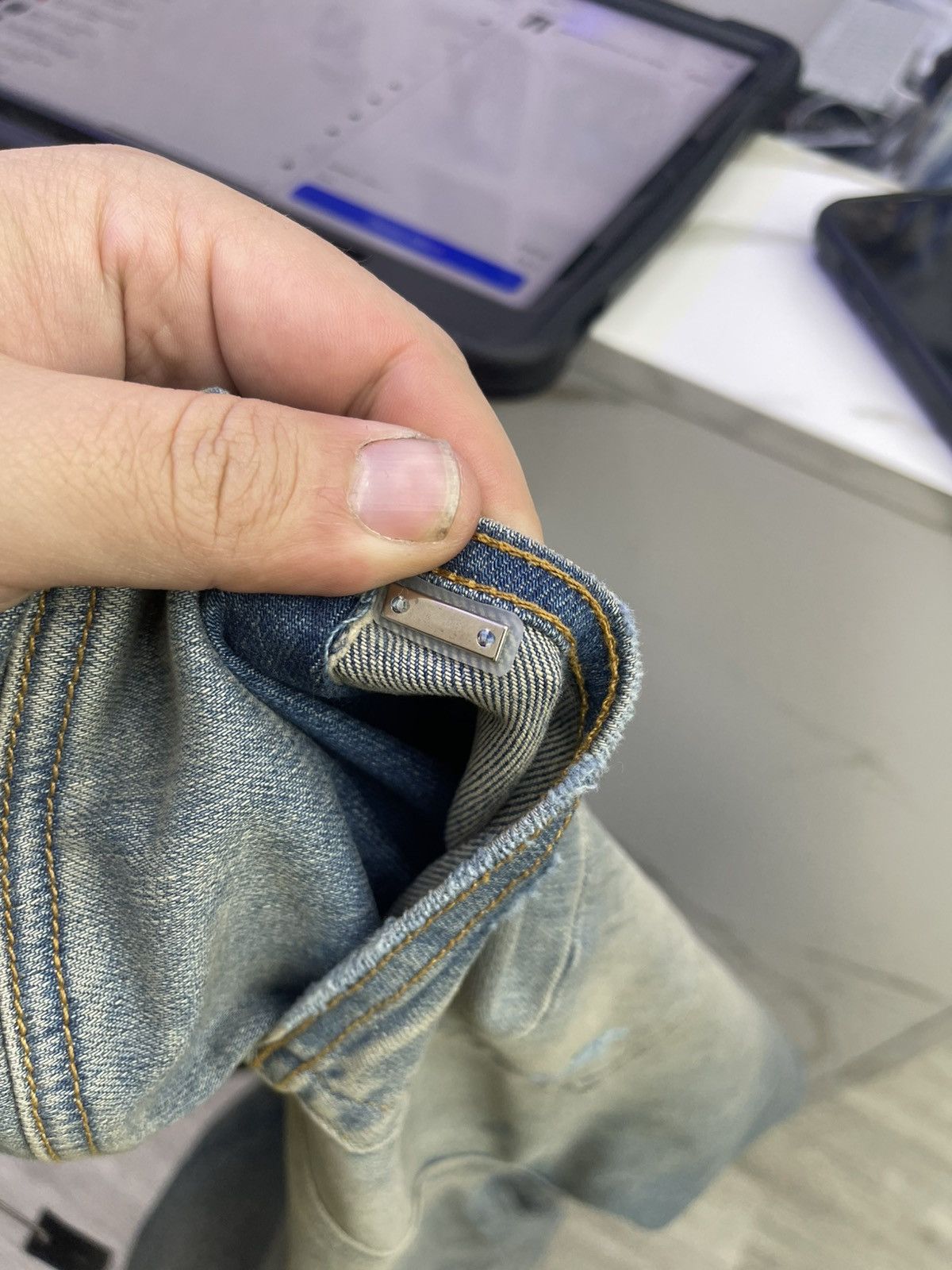 Amiri Amiri Mx1 light blue jeans Marble Size US 36 / EU 52 - 4 Thumbnail