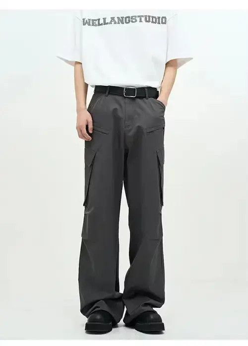 Japanese Brand flared utility cargo pants Size US 28 / EU 44 - 2 Thumbnail