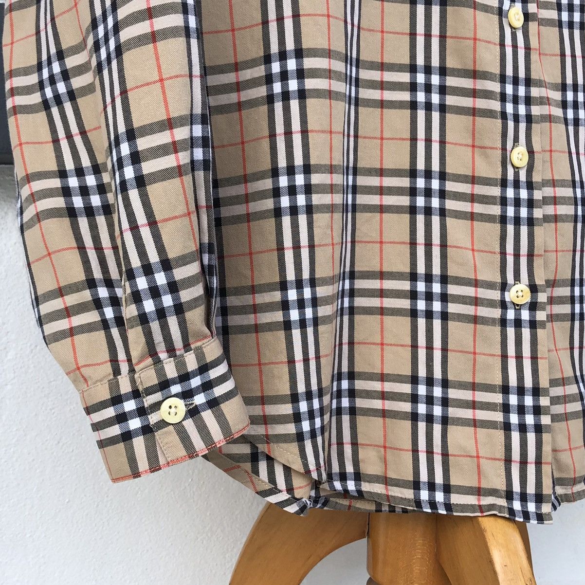 Burberry Burberrys Of London Checkered Button Colar Blouse Shirt Size M / US 6-8 / IT 42-44 - 5 Thumbnail
