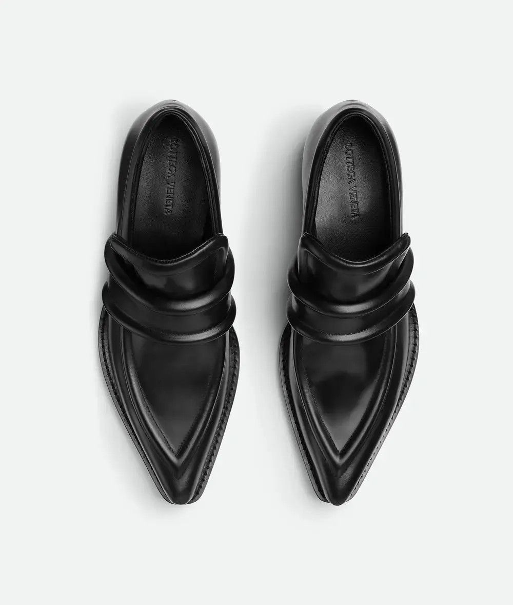Bottega Veneta o1n1vont1225 Spada Loafers in Black Size US 10 / IT 40 - 4 Thumbnail