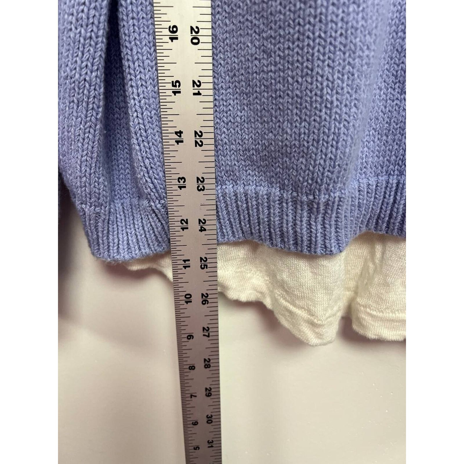 Brochu Walker BROCHU WALKER Cashmere Corbin Looker Layered Top L A000481 Size L / US 10 / IT 46 - 6 Thumbnail