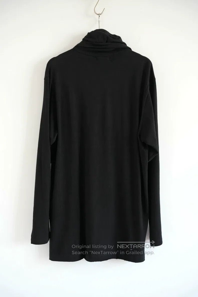 Yohji Yamamoto YOHJI YAMAMOTO Button-Deformed High-Neck Long-Sleeved T-Sh Size US L / EU 52-54 / 3 - 2 Thumbnail