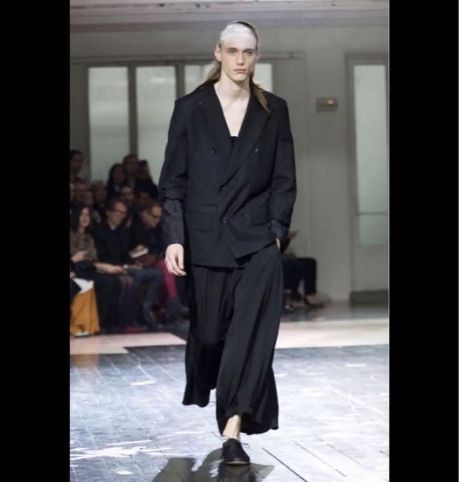 Yohji Yamamoto Pour Homme 18ss rayon karasu pants | Grailed