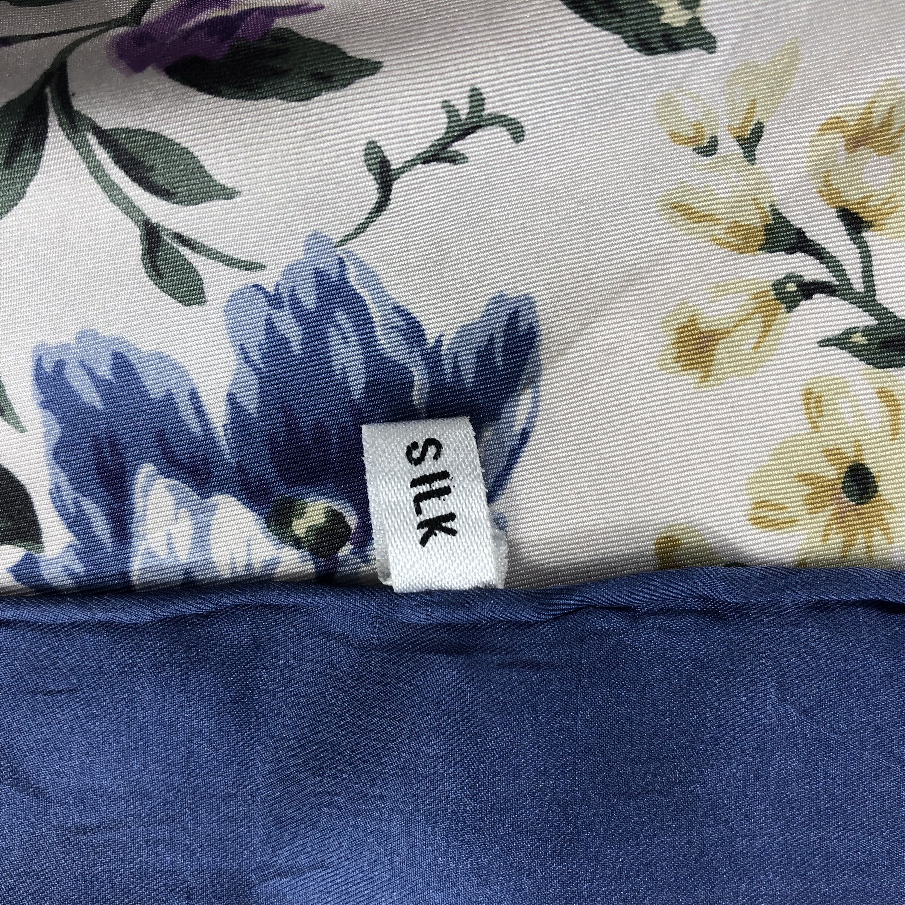 Vintage Vintage Silk Scarf Size ONE SIZE - 6 Thumbnail