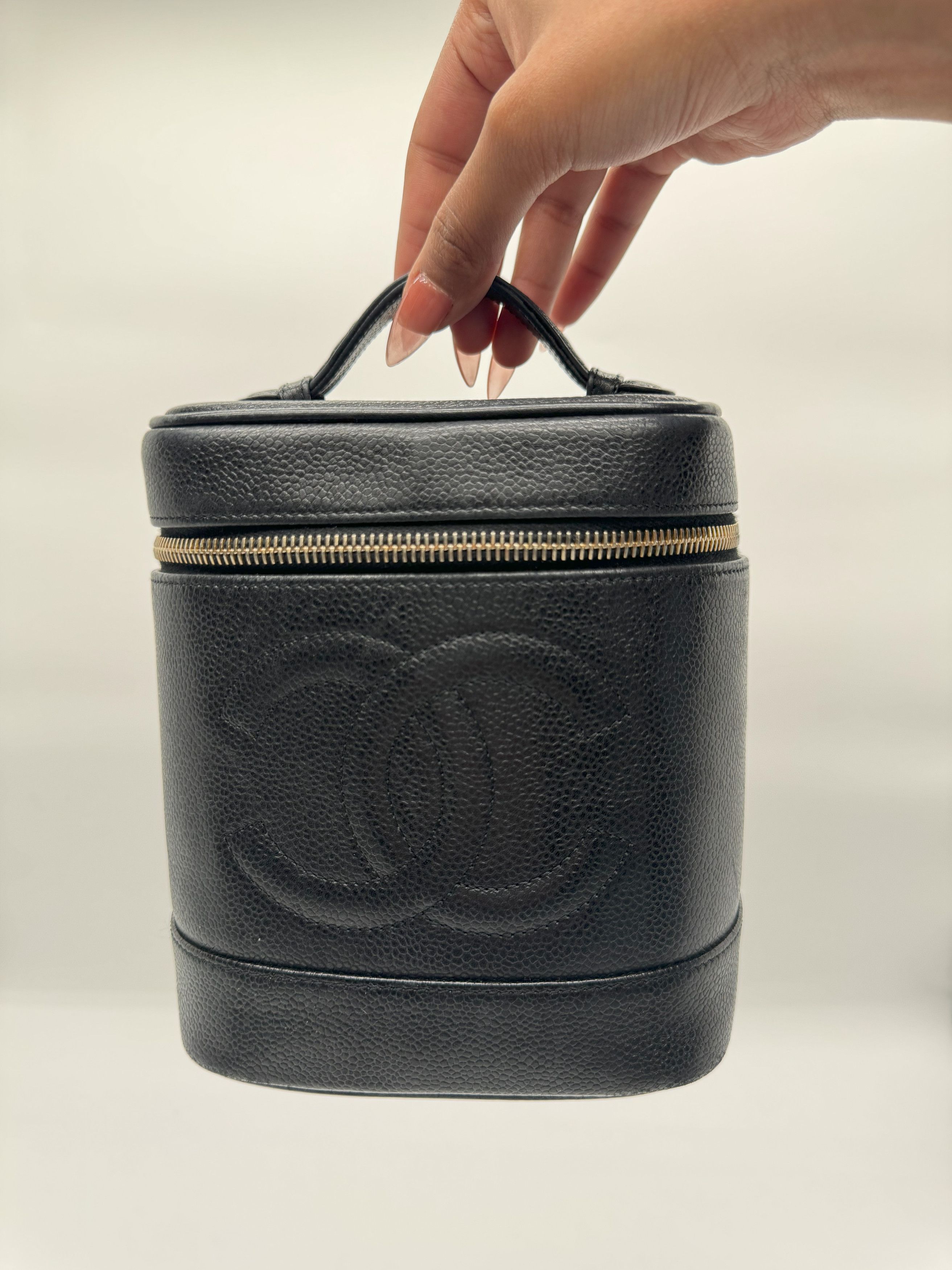 Chanel Chanel Vanity Bag Caviar Skin Handbag Size ONE SIZE - 1 Thumbnail