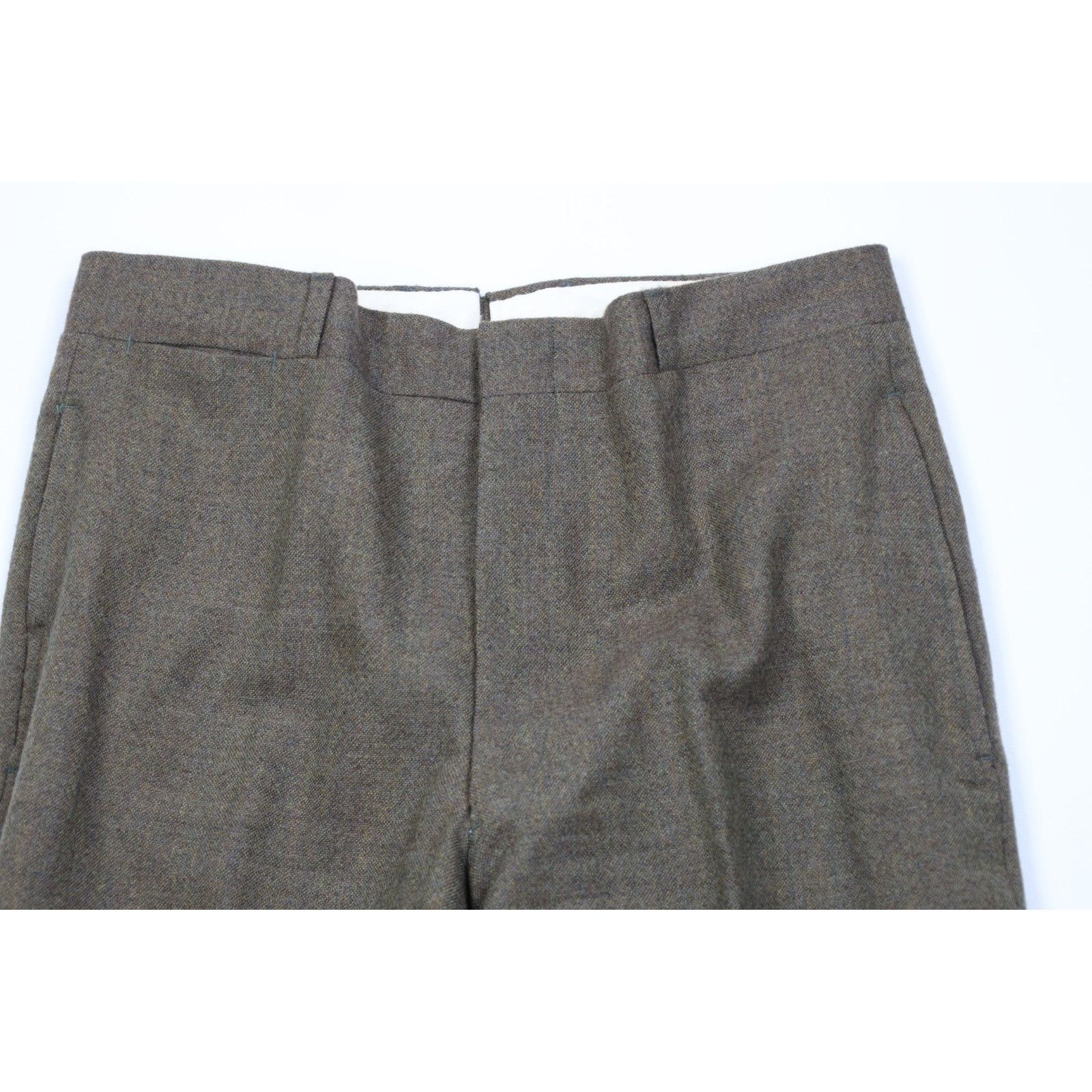 Vintage Vintage 60s Streetwear Wool Tweed 2 Piece Suit Wedding Size 38R - 15 Thumbnail