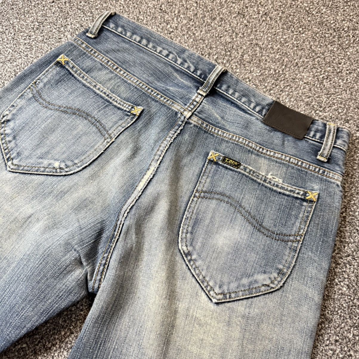 Beauty Beast 🔥🇯🇵 Vintage 90s Japanese Baggy Flared Jeans Size US 31 - 5 Thumbnail