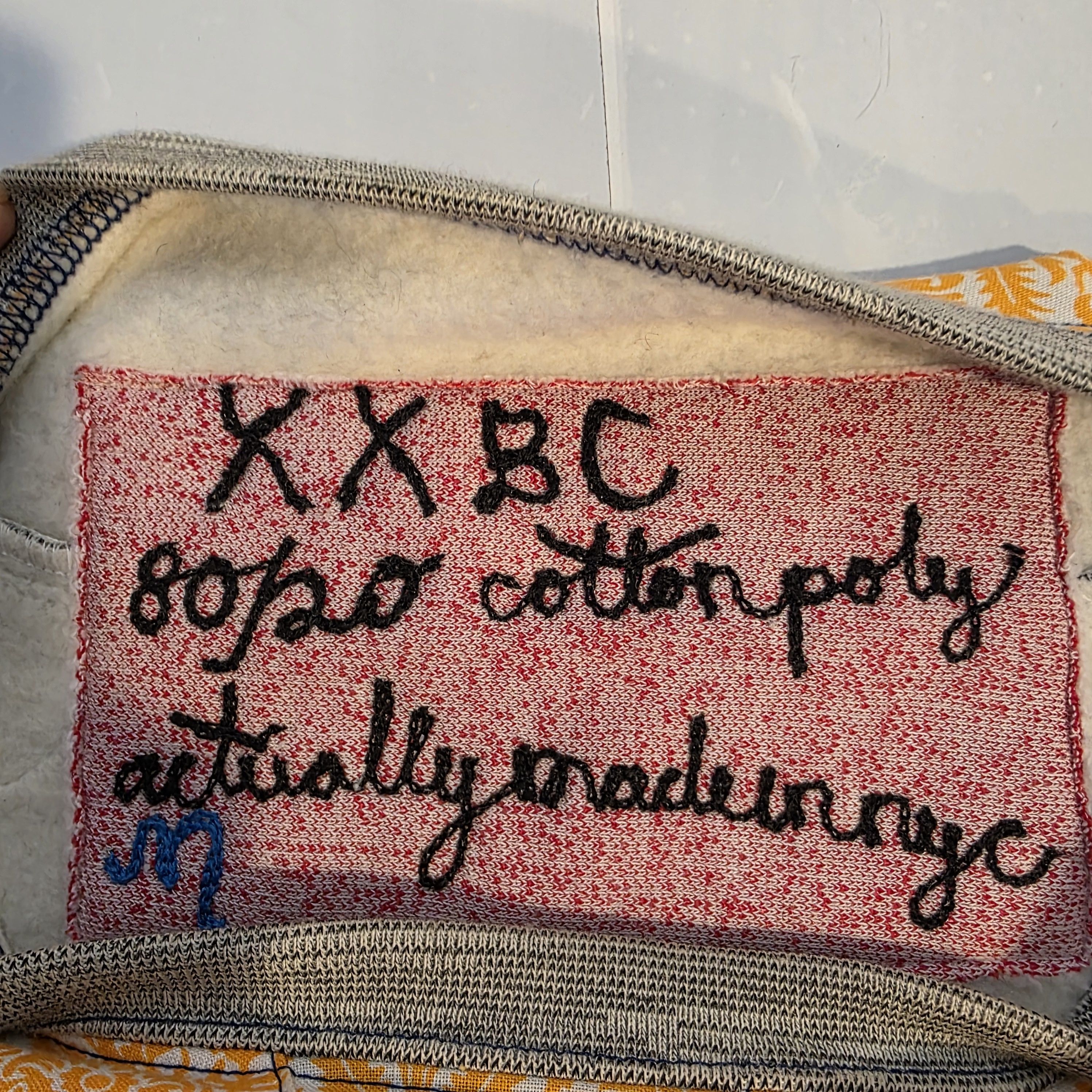Other XXBC "Actually Made in NYC" Custom Panel Sweatshirt Size US M / EU 48-50 / 2 - 2 Thumbnail