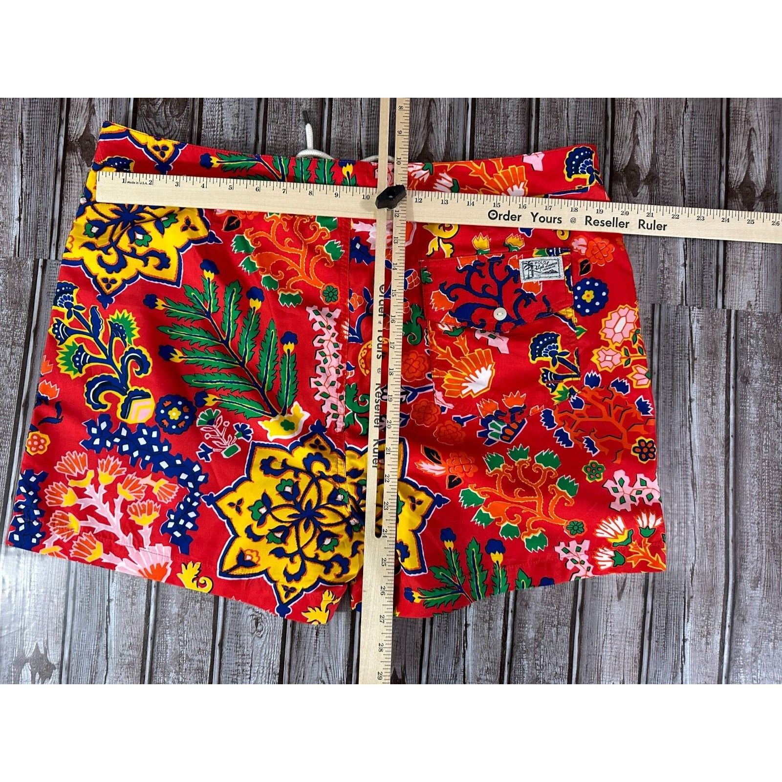 Polo Ralph Lauren Swim Trunks multicolor size 38 NWT MSPR 2